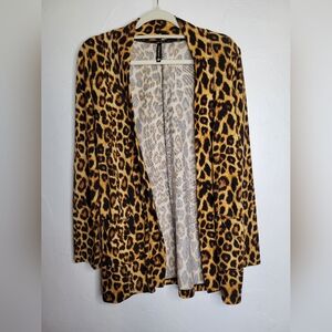 Cheetah Print Cardigan